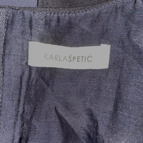 Karla Spetic Runway Jesus Chic Divinity Print Lined Sleeveless Top Lamb of God - Picture 8 of 10